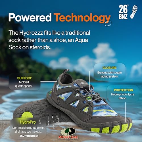 Bonezzz Hydrozzz Aqua Socks – Lightweight, Quick-Dry Water Shoes w/HydroPro Grip2
