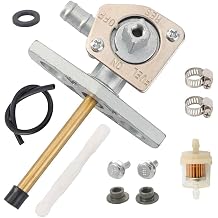 Replace 16950-HM8-003 SUKECA Fuel Vavle Petcock Shut off Tank Switch Fits For Honda TRX 250EX 350 400 420 Rancher TRX400 450 500 Foreman Recon 250 Rubicon 500 650 Fuel Tank Petcock Valve Assembly