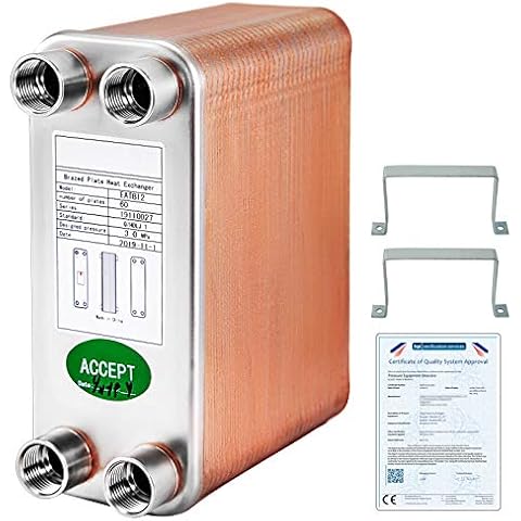 Intercambiador de Calor de 60 Placas VEVOR Cover