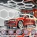 BRILLIHOOD LED Hexagon Garage Lights, 24 Pack Car Garage Light Tubes, 192W, 23040LM, 6500K Super Bright, 5 Grid Systems Car Detailing LED Hex Light for Warehouse Workshop Basement Gym