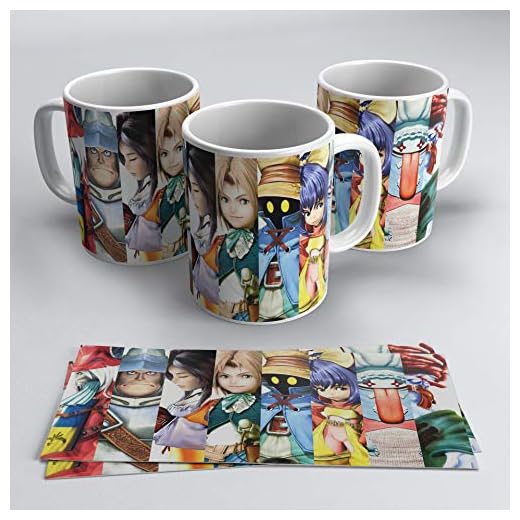 Taza Final Fantasy (IX Personajes)
