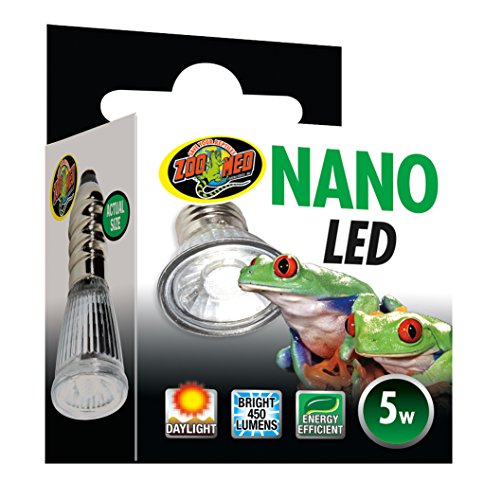 Zoo Med Nano Eclairage LED pour Nano-Terrarium 5 W
