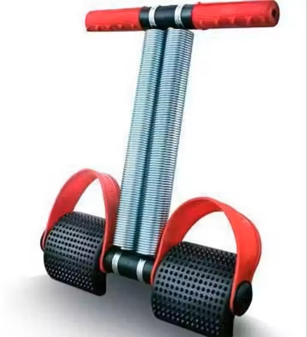 Affective Tummy Trimmer with Double Spring Burn Calories-144 Ab Exerciser (Multicolor, Red, Black)-picture-12