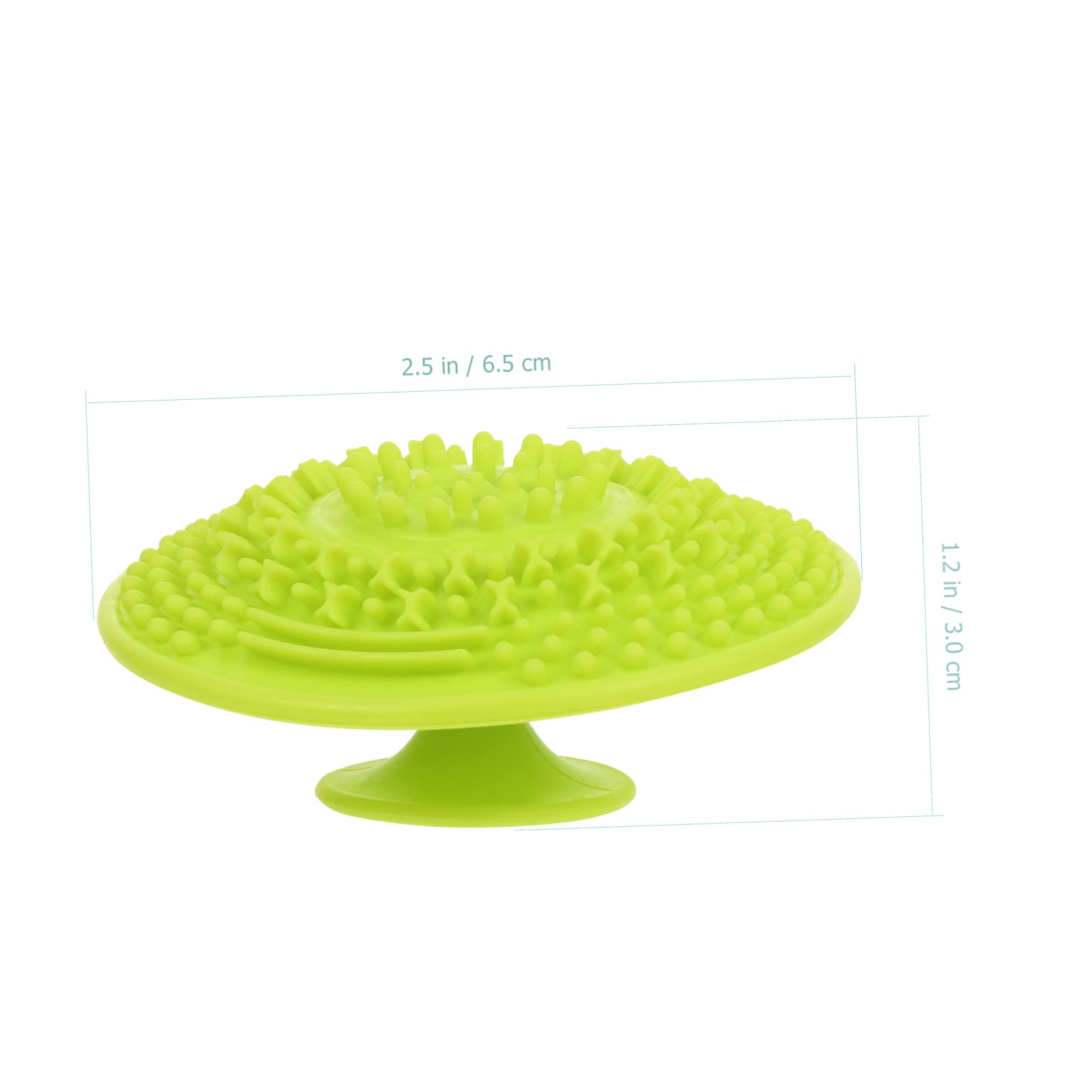 FRCOLOR 15pezzi Tappetino Per Pulizia Pennelli Make-up Silicone Accessori Per Bellezza Design Creativo e Struttura Semplice e Compatte Per Casa e Viaggio Pulizia Profonda Con Diverse