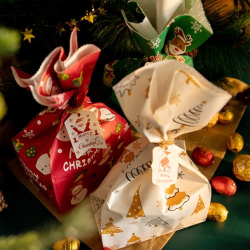 POPOYU Weihnachtskalender zum Befüllen,Adventskalender Papiertüten,2024 Adventskalender zum Befüllen Kinder,Weihnachts-Countdown-Adventskalender-Set,DIY Adventskalender für Kinder Weihnachten Party