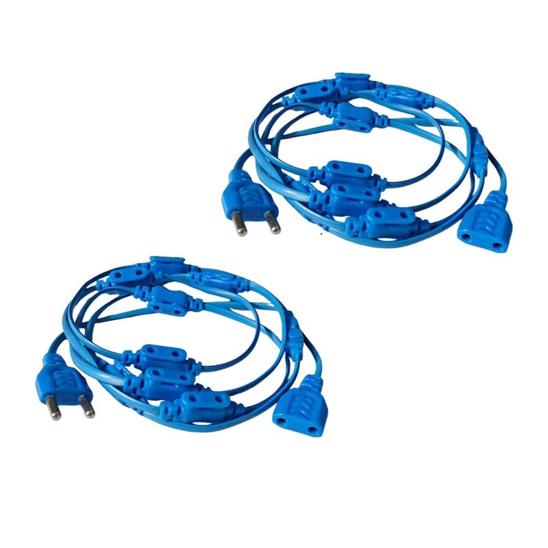 2 Pc 2 Pin Ladi Jointer 10+1 Multi Female Plug Connector for Decorative String Lights Ideal Use Diwali Decoration, Birthday Party, Wedding Light, Home Lighting, and Christmas-image-20