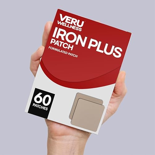 Miniatura 2 de Veru Wellness Parche diario Iron Plus - Apoyo a la deficiencia de hierro - Niveles en sangre y energía (60 días)