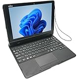 【整備済み品】 富士通 ARROWS Tab Q508/SE タブレット 10.1インチ Atom X7-Z8700 4GBメモリ SSD128GB FHD フルHD Win11 Type-C WIFI Bluetooth Webカメラ内蔵 キーボード・スタイラスペン付き 文教モデル タブレット