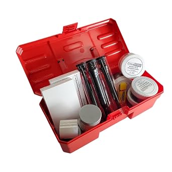 Classroom Fingerprint Kit - Serves 4 Work Groups of Students - Lift at Least 100 Fingerprints Black Magnetic