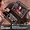 Sportstech - F37s Tapis Roulant Pieghevole, Dotata di LED Tapis Roulant Professionale con 15 Livelli di Inclinazione, 7 Cavalli Tapirulan Pieghevole, Cuscino con Display LCD e Console