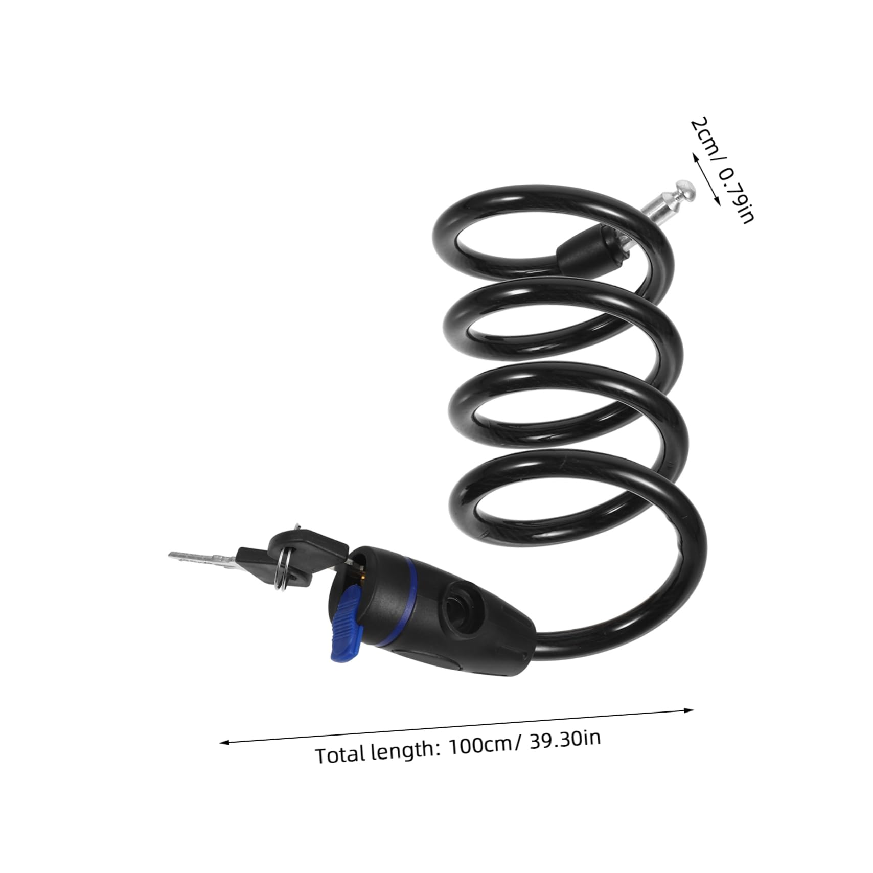 HEMOTON Lock Portable Bike Lock for Mountain Bikes Lightweight Security Design for Parking