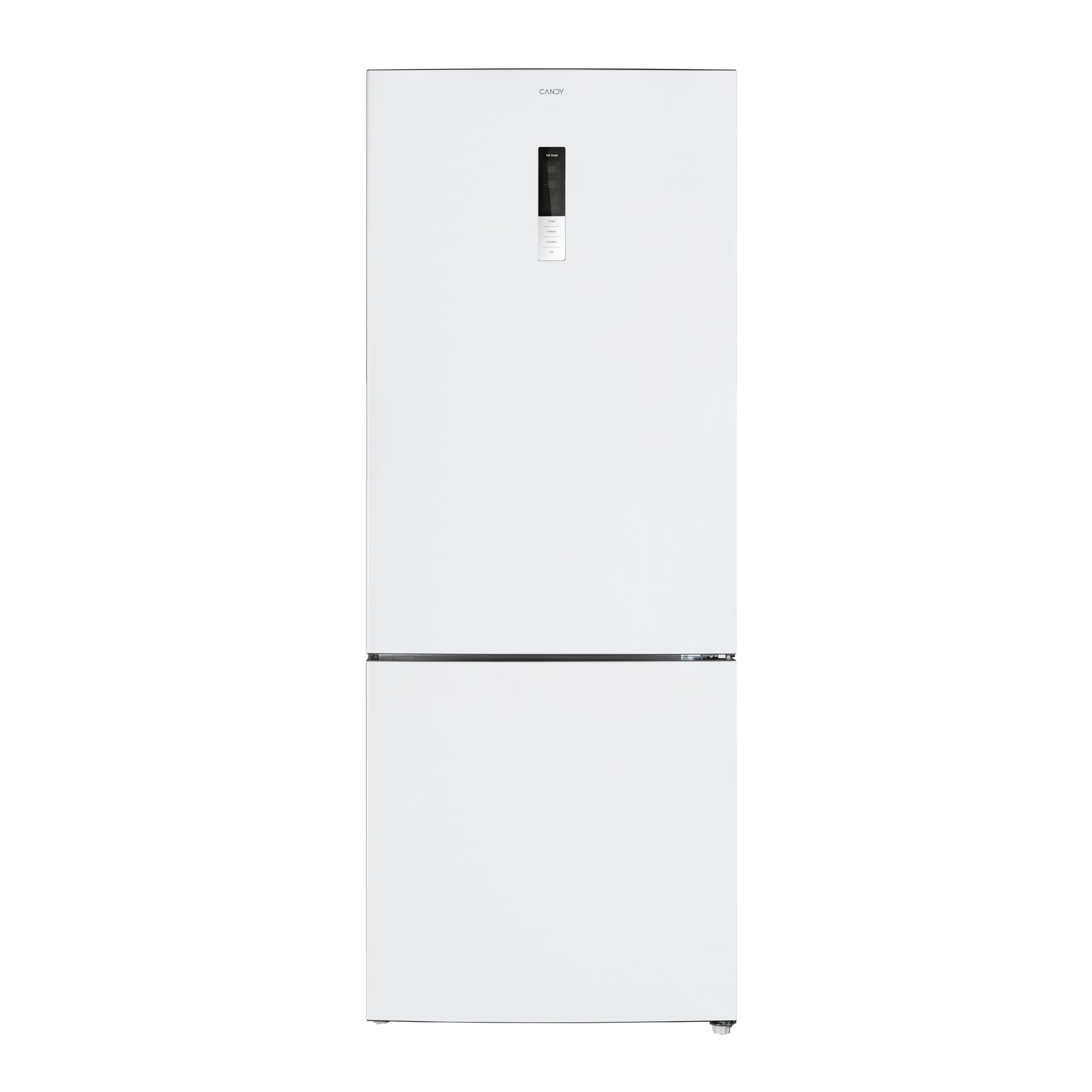 Candy Combi 70 CCG5T718EW1, Frigorífico Combi, 442L, Total No Frost Circle+, 3 Estantes, 4 Balconeras, 2 Cajones Verduleros, Control Digital Interno, Ancho 70 cm, Alto 185,5cm, Iluminación LED, Blanco