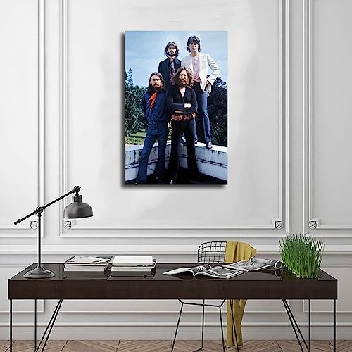 RIKCAT Poster sur toile The Beatles 5 – Décoration murale pour salon et chambre à coucher – Sans cadre – 30 x 45 cm - Les Beatles, Paul McCartney, John Lennon, RIngo Starr, George Harrison RIKCAT Poster sur toile The Beatles 5 - Décoration murale pour salon et chambre à coucher - Sans cadre - 30 x 45 cm – Image 4