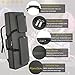 AKOZLIN 61-Key Full Padded Keyboard Gig Bag, 41.7”×17.3”×6.3”Portable Electric Piano Keyboard Case Foldable Bag