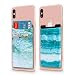 (Two) Stretchy Cell Phone Stick on Wallet Card Holder Phone Pocket for iPhone, Android and All Smartphones