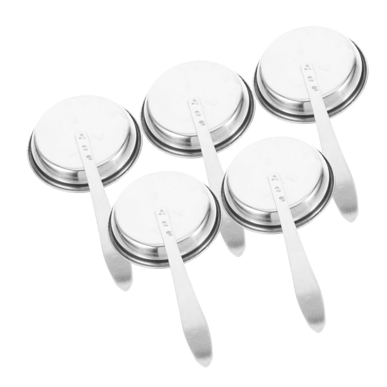 PRETYZOOM Modern Aesthetic 5-Piece Candle Snuffer Set Metal Extinguisher Home Decorative Accessory for Extinguishing