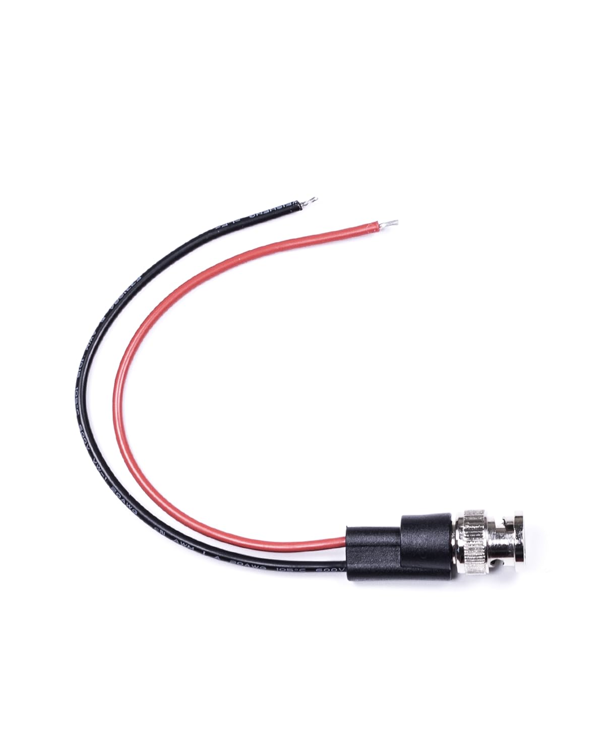 - BNC Test Leads, BNC (Male) to 20 AWG Leads, Test Lead Breakout Cable for Multimeter, 5A Current Rating, 1 Pack