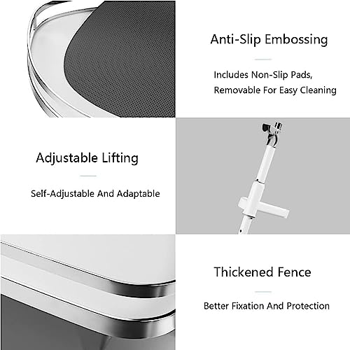 Étagère d'angle extensible et pivotante en acier pour meuble bas de cuisine