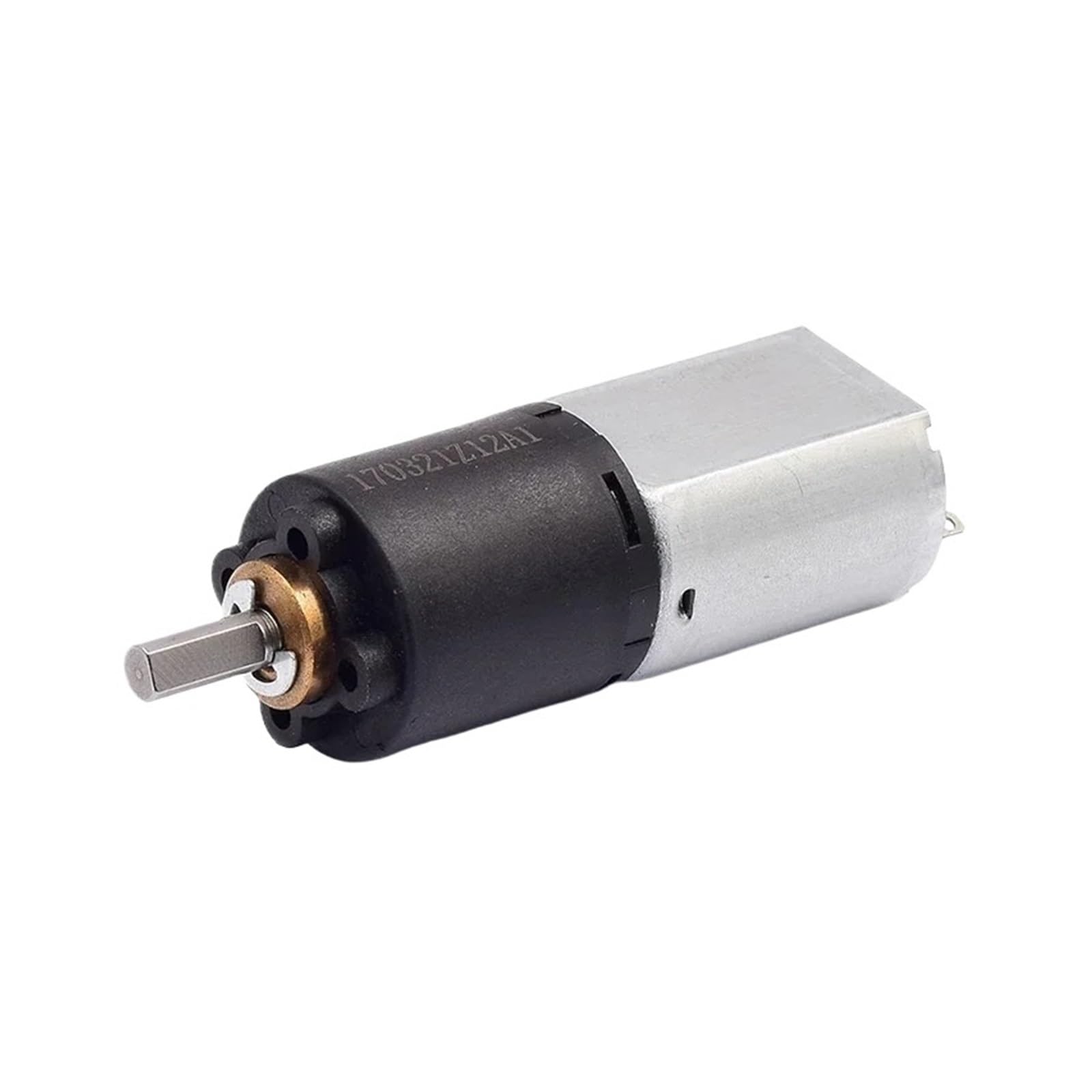 QWZTAEOZA 130 Planetary Gear Reducer Electronic Starter DC 12V 52 RPM Slow Speed 3-Stage Planetary Gearbox Low Noise D-Shaft