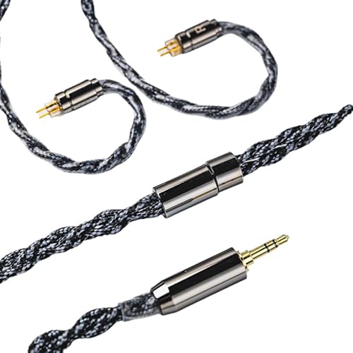 Angelears | YONGSE YS101 �����x6N�⃁�b�LOCC�� �A�b�v�O���[�h�P�[�u�� 0.78mm 2pin �A�b�v�O���[�h �P �[�u�� 1.2m | �n�C�G���hIEM�p ���𑜃P�[ �u�� | 3.5mm�v���O