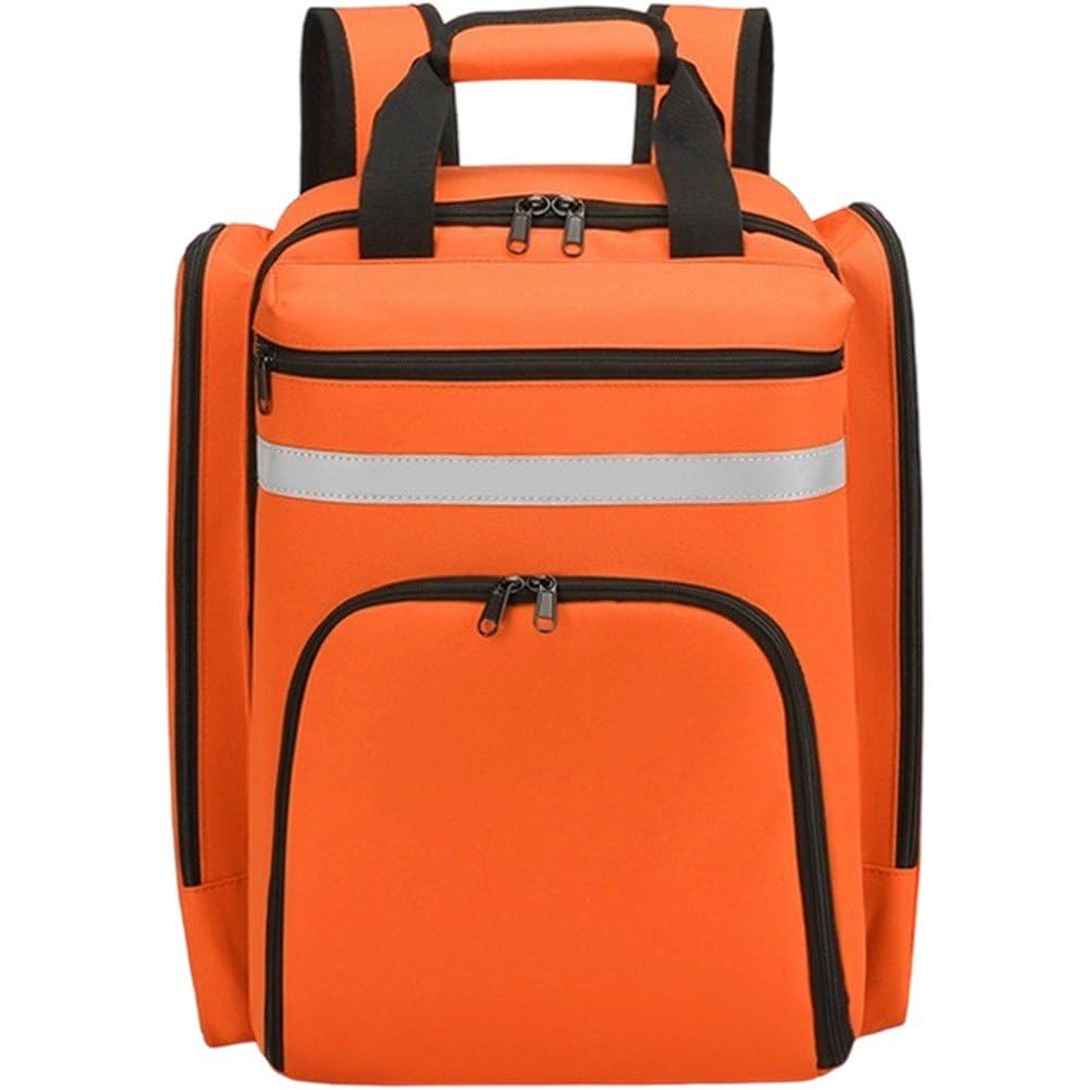 Zaino di Pronto Soccorso, Borsa Medica di Emergenza Vuota con Catarifrangente, Borsa per Traumi di Soccorso per Escursionismo All'aperto, Campeggio, Viaggi, Auto
