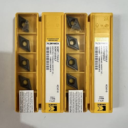 DCMT11T302LF KC5010 lames en carbure plaquettes amovibles de tournage métal