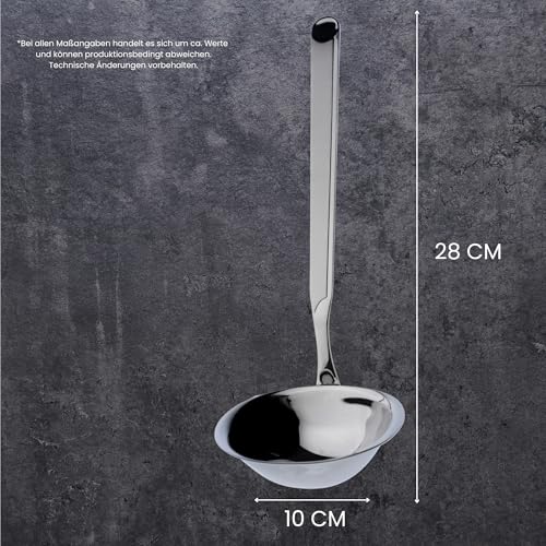 Louche à soupe Gehring Solingen de qualité supérieure en acier