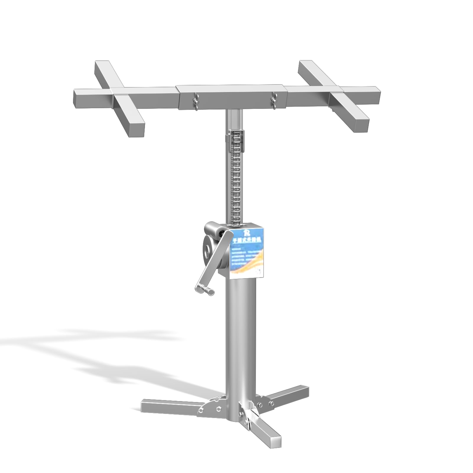 Podnośnik do szafki, podnośnik do szafki do montażu szafki, regulowany system podparcia trzeciej ręki z nośnością 199 kg, wielofunkcyjny podnośnik do płyt gipsowo-kartonowych (120 cm)