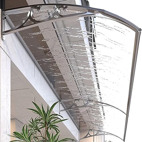 Structure métallique transparente d'auvent extérieur en aluminium 230cm - 2