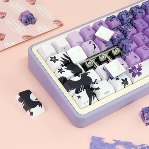 Teclas PBT para teclado mecánico Cherry MX con perfil Cherry de anime japonés 6