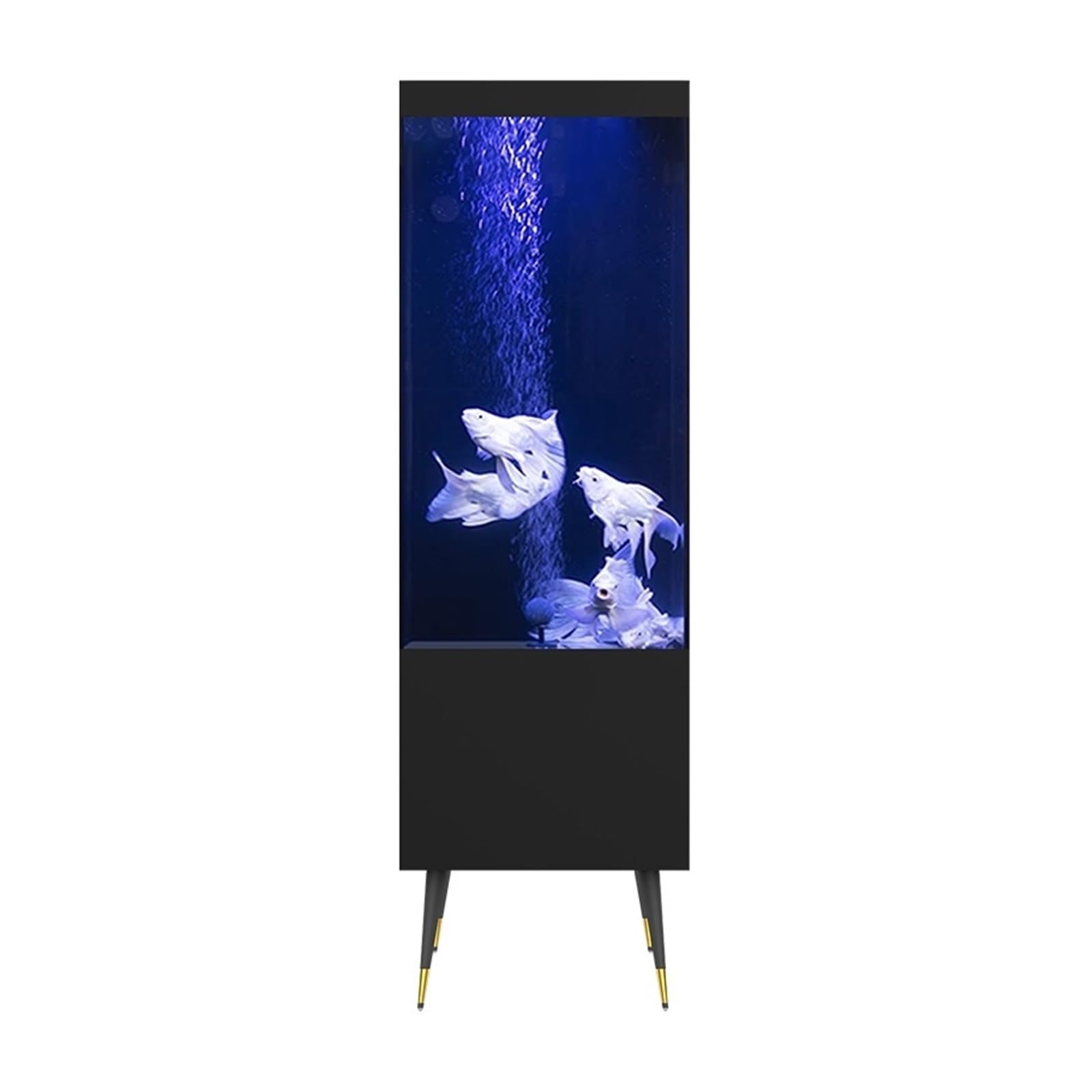 Süßwasserfische Kreatives Wohnzimmer, Büro, Aquarium | Home Bodenstehender Rückfilter-Aquarium(Schwarz)