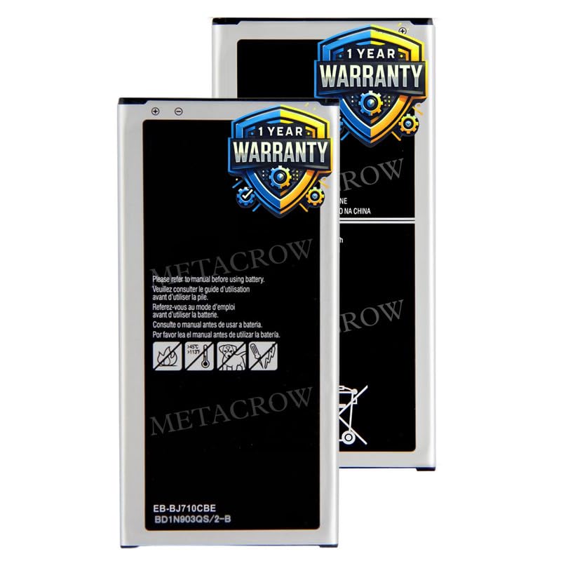 Image of Original EB-BJ710CBN Battery Compatible for Samsung Galaxy J7 (2016) | On8 - (3300mAh) - 1 Year Warranty JK1