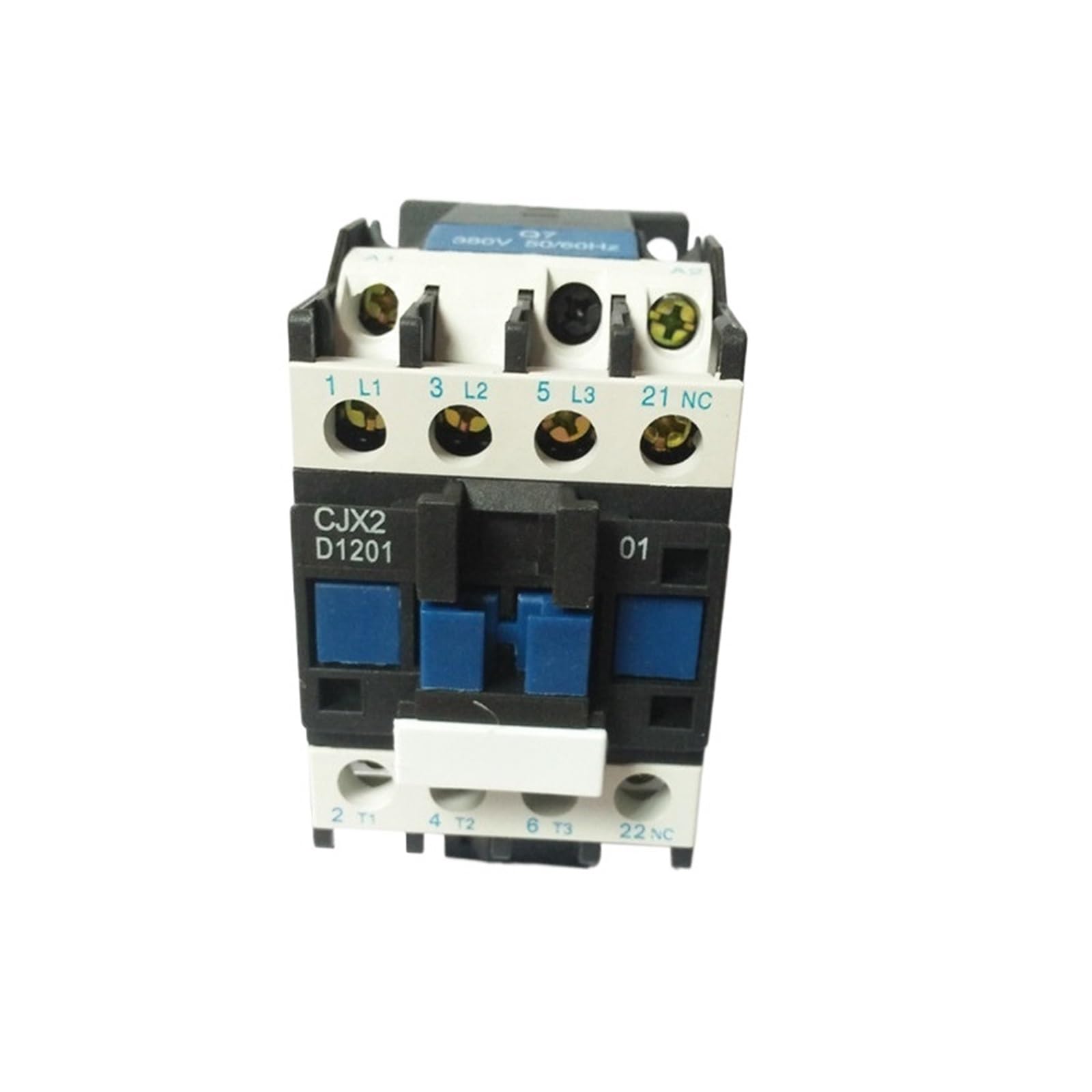 RCGKNNMUZ 380V Coil Motor Controller AC Contactor 3P 3 Pole Normally Closed 660V 20A CJX2-1201