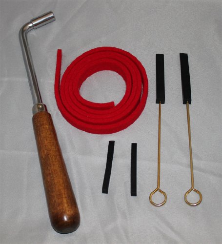 Piano Tuning Hammer and Mute Kit - Piano Tuning Supplies Kit - Gooseneck