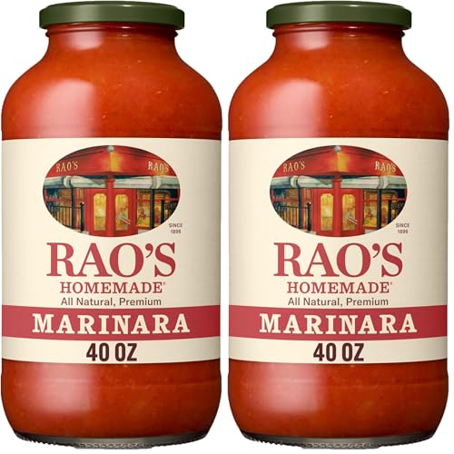 Image of Rao's Homemade Marinara Sauce Made with Italian Tomatoes, 40 oz (Pack of 2)