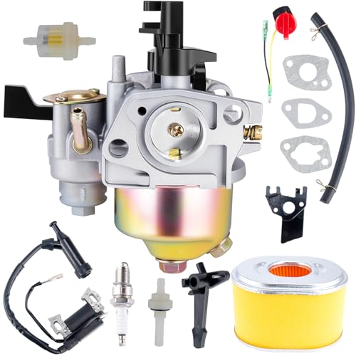 GX160 GX200 Carburetor with 17210-ZE1-517 Air Filter Tune Up Kit for Honda GX120 GX140 GX 160 GX168 GX200 5HP 5.5HP 6.5HP Engine