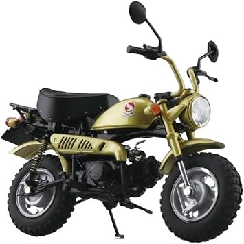 Aoshima Honda Monkey Limited Monkey Gold 112 Scale Diecast Bike