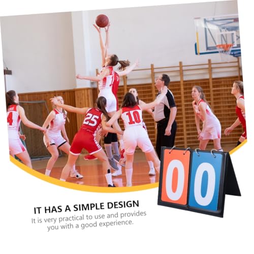 Marcador portátil con volteo para baloncesto ligero miniatura 5