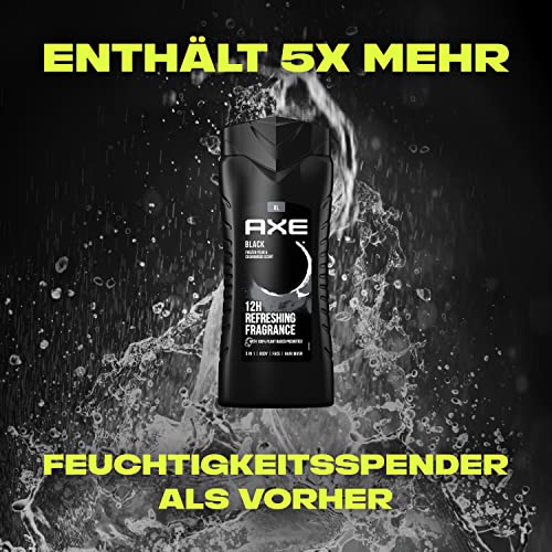 AXE 3-in-1 Duschgel & Shampoo Black XL – Bodywash und Shampoo für Körper, Gesicht und Haar - 4 Stück – Ansicht 4
