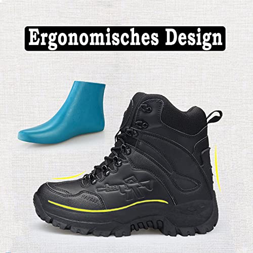 FLIOZY Wandelschoenen voor heren, trekkingschoenen, outdoor, woestijnschoenen, slijtvast, militaire laarzen, woestijnschoenen, combat boots - Image 8