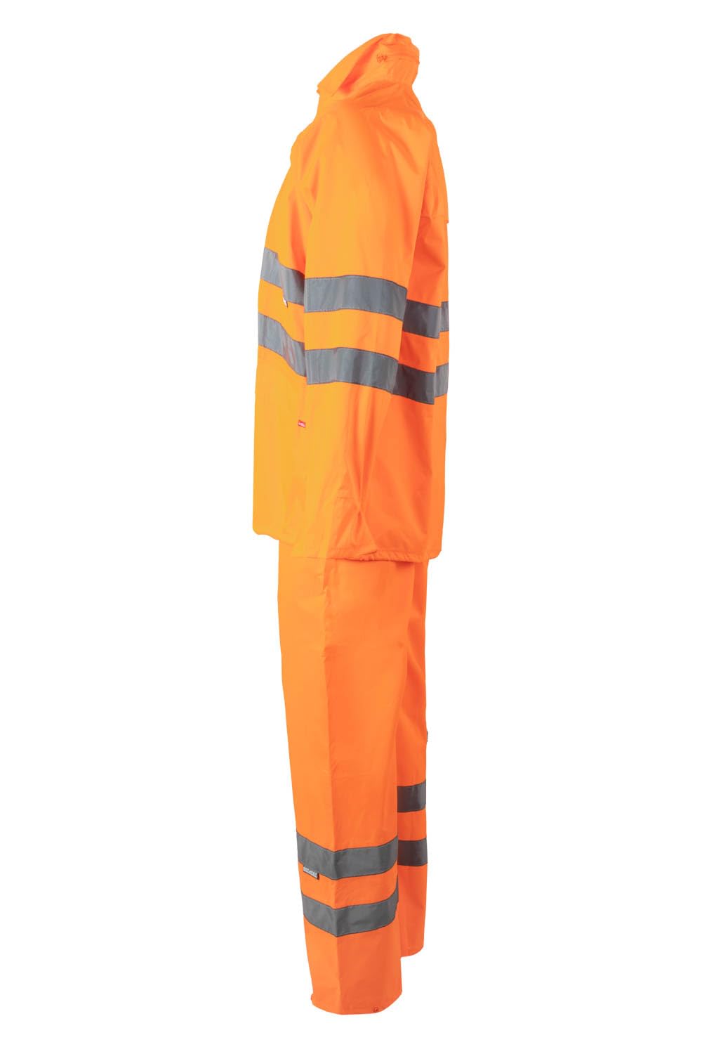 VELILLA 189 - Combinaison de pluie deux pièces ; couleur orange fluo ; taille 3XL, Orange fluo, 3XL