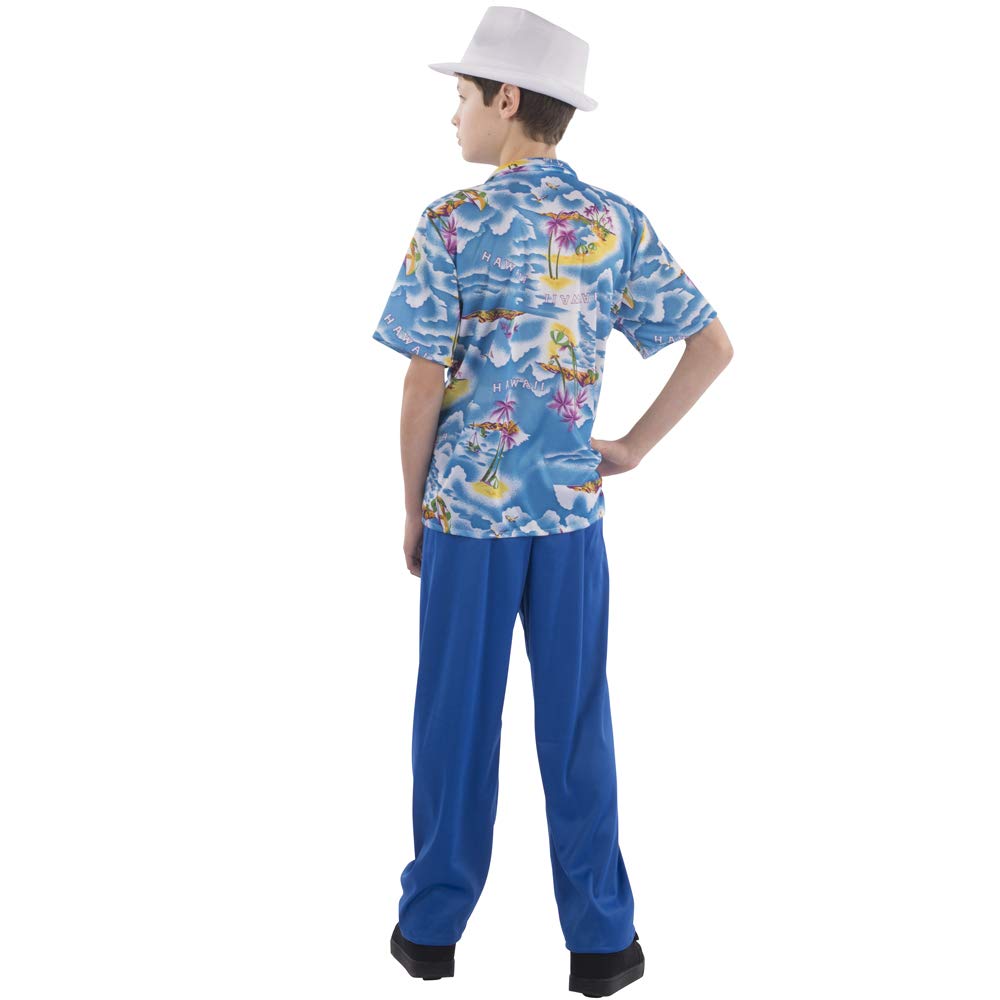 Dress Up America Blaues Hawaiihemd und Hose Tropical Outfit Kostüm