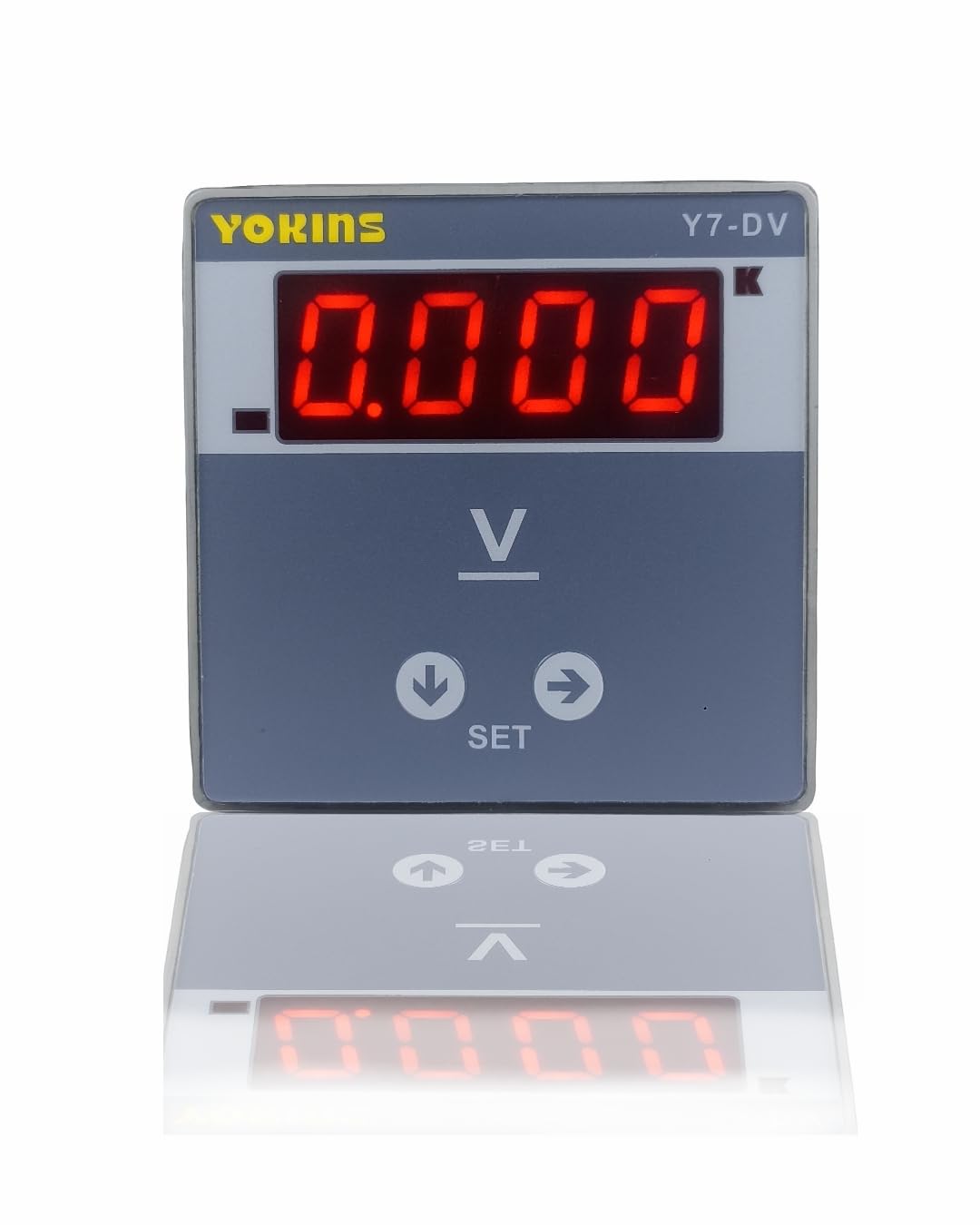 Yokins Y7-DV Digital DC Voltmeter 0-500V DC, for DC Voltage measurement, comes with One year Warranty (Size 72x72mm) (B078QR12KD) Amazon Price History, Amazon Price Tracker