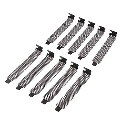 MERISHOPP 2X10 Pieces Hard Steel Dust Filter Blanking Plate Pci Slot Cover for Pc Case|Computers/Tablets & Networking|Computer Components & Parts|Computer Cases & Accessories|Case Parts & Accessories-image-35