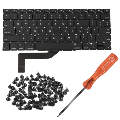 HAWSON US A1398 �L�[�{�[�h �����p MacBook Pro Retina 15�C���` A1398 2012�N���� - 2015�N���� US ���C�A�E�g �L�[�{�[�h�l�W�ƃh���C�o�[�t��