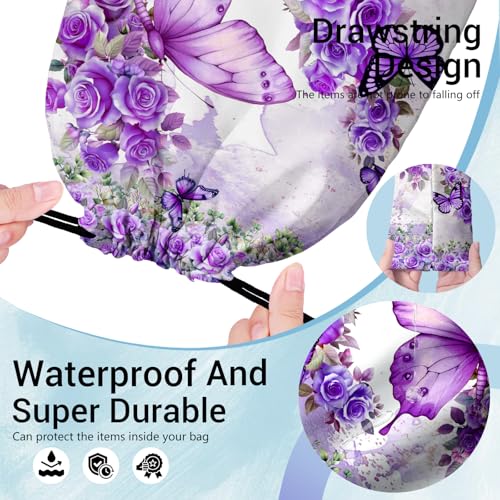 Image of Small Gymnastics Drawstring Grip Bag for Gymnasts Holding