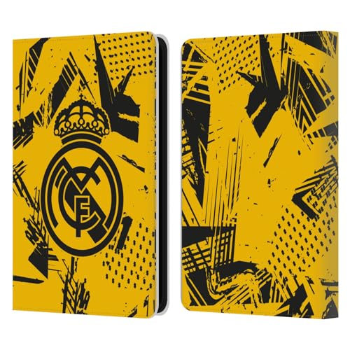 Étui Real Madrid pour Kindle 11 Gen 2022 en cuir jaune urbain