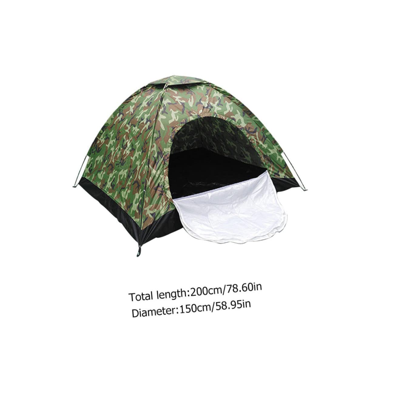 ifundom Wasserdichtes Outdoor-notzelt Tarnmuster-campingzelt Reisezelt für Camping Robust und Praktisch