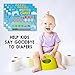 Potty Training Sticker Chart, Game Potty Training Chart for Boys Girls, Potty Chart for Kids Toddlers, Potty Chart with Stickers, Potty Training Rewards - A07