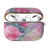 Kingxbar Capa iPhone Airpods Pro Kingxbar Brilhante Rosa